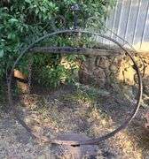 Cast Iron Cauldron and Stand