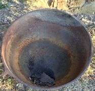 Cast Iron Cauldron and Stand