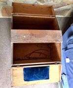 Wood Sewing Supplies Organizer