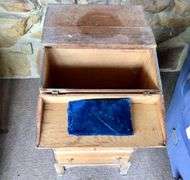 Wood Sewing Supplies Organizer