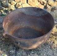 Cast Iron Cauldron and Stand