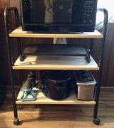 Rolling Kitchen Cart (contents not included )