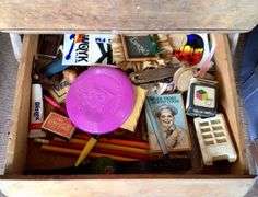 Wood Sewing Supplies Organizer