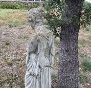 Cement Statue - 40in tall