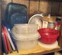 Contents of Kitchen Cabinet