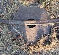 Cast Iron Cauldron and Stand