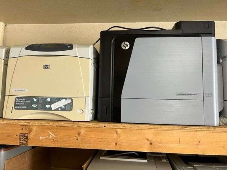 HP LaserJet 4200N Printer, HP Color LaserJet Enterprise M651 Printer, Working Condition Unknown