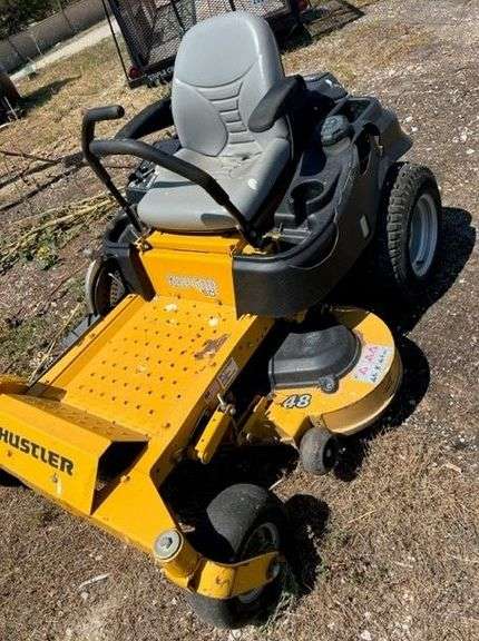 Hustler Zero Turn Mower 48in Deck, Working Condition Unknown