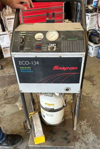 Snap-On Eco 134 Recover Recycle Recharge, Working Condition Unknown