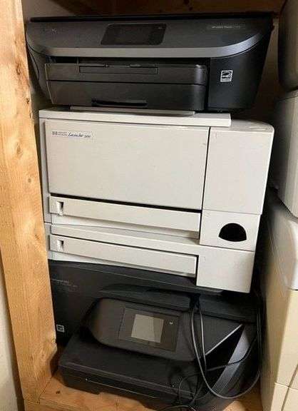 HP Envy Photo 7155 Printer, HP LaserJet 2100 Printer, HP Officejet 6962 Printer, Working Condition Unknown