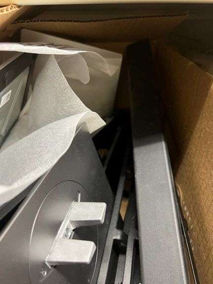 6 Misc. Brand Switches, Box of Monitor Stand Pieces, Working Condition Unknown