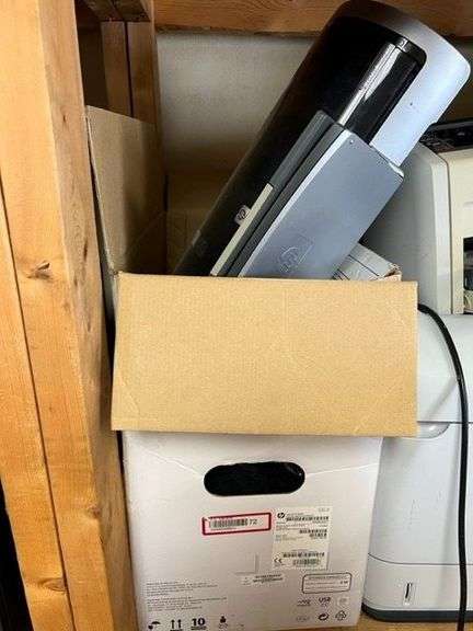 HP Deskjet 5850 Printer, HP LaserJet P1102W Printer, Working Condition Unknown
