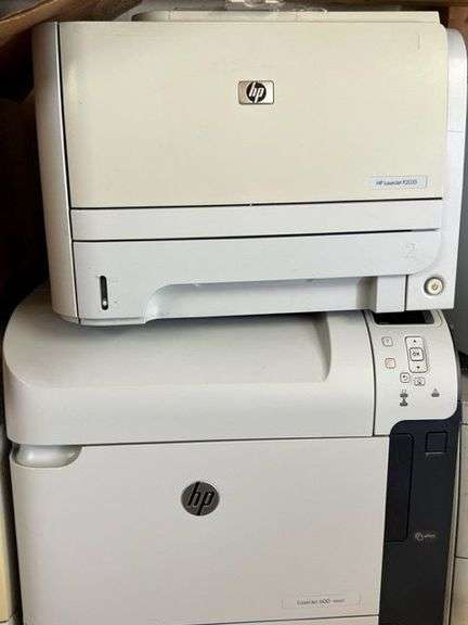 HP LaserJet 600 M601 Printer, HP LaserJet P2035 Printer, Working Condition Unknown