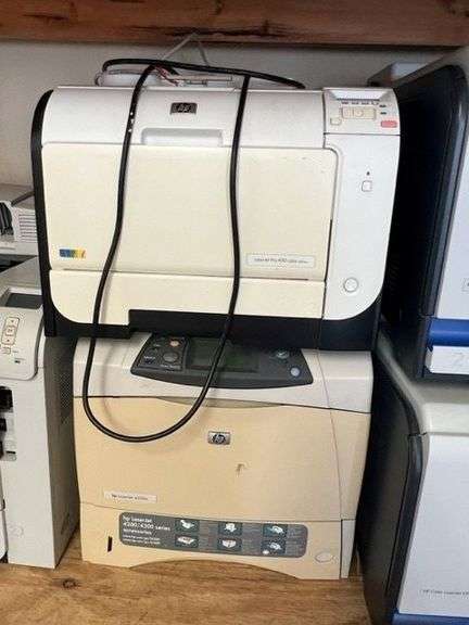 HP LaserJet Pro 400 Color Printer, HP LaserJet 4200N Printer, Working Condition Unknown