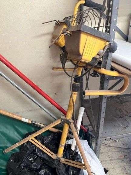 Standing Light, Misc. Tires, Mat, & Misc. Items, Working Condition Unknown