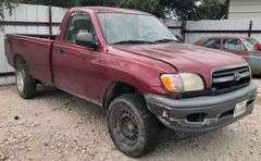 2002 Toyota Tundra - broke down on the side of the road, then a semi hit it * i had a key made, the motor fired up, sounds good. * The transmission is making a noise when shifted out of park * storage lien
