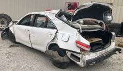 2011 Toyota Camry - rollover wreck * i have the key * storage lien * he brought me the title which is 'jacked up'