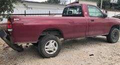 2002 Toyota Tundra - broke down on the side of the road, then a semi hit it * i had a key made, the motor fired up, sounds good. * The transmission is making a noise when shifted out of park * storage lien