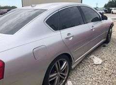 2006 Infiniti M35 - wrecked, abandoned on the side of the road * no key * storage lien