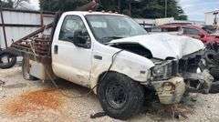 2002 Ford F-350 - stolen, then wrecked * i have the key * storage lien