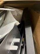 6 Misc. Brand Switches, Box of Monitor Stand Pieces, Working Condition Unknown
