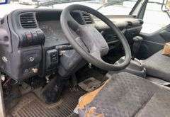 2006 Isuzu NPR - good blue title * transmission bolts fell out, transmission twisted and broke the case & also messed up the motor * Has the 6.0L gas motor from Chevy