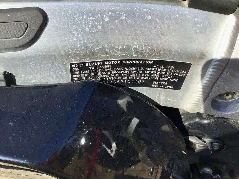 2005 Suzuki Hyabusa 1300R