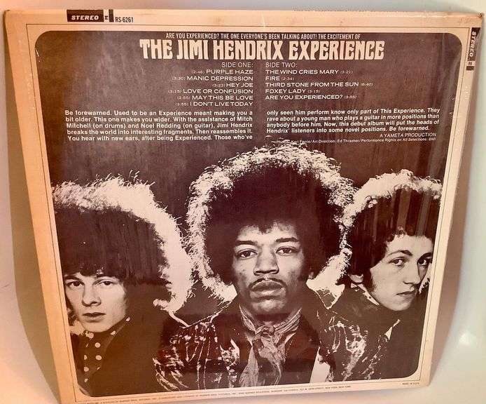 Jimi Hendrix Record Albums