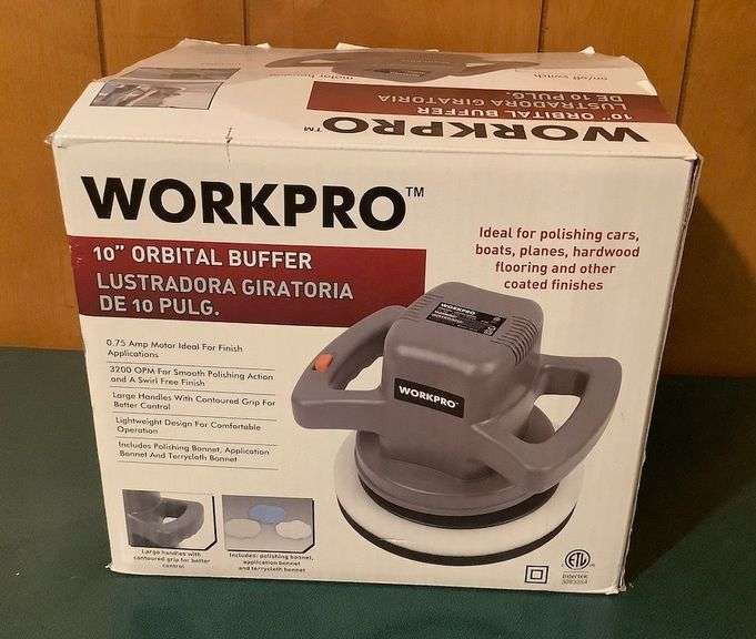 Workpro 10in Orbital Buffer