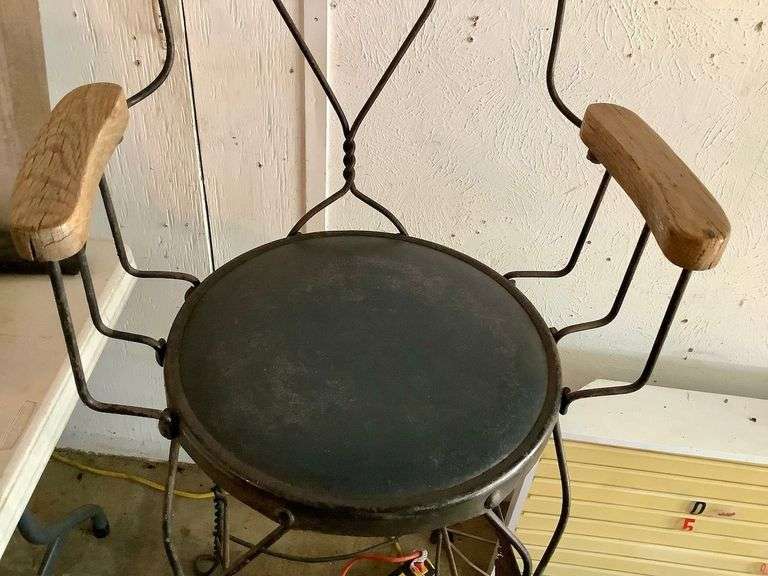 Vintage Shoe Shine Chair