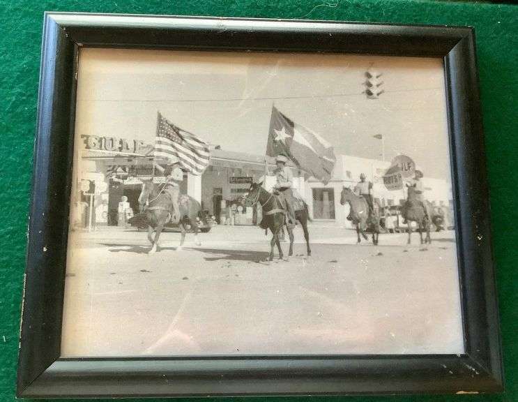 Framed Parade Photograph
