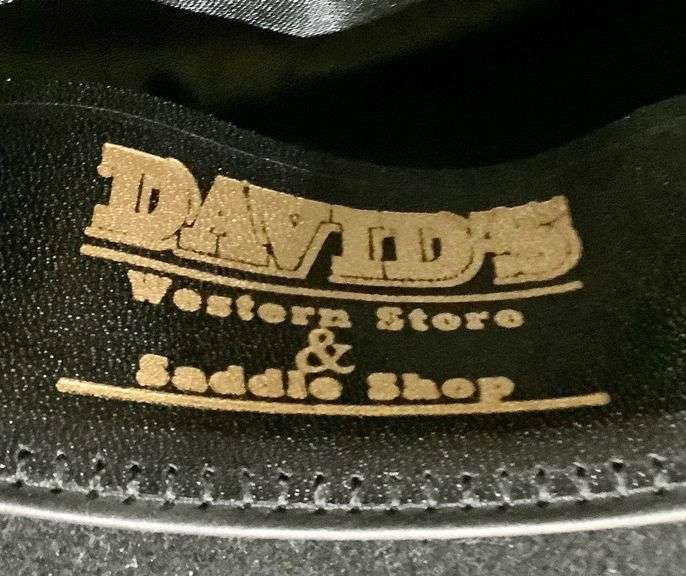 David's 5X Black Felt Hat - Size 7-1/8