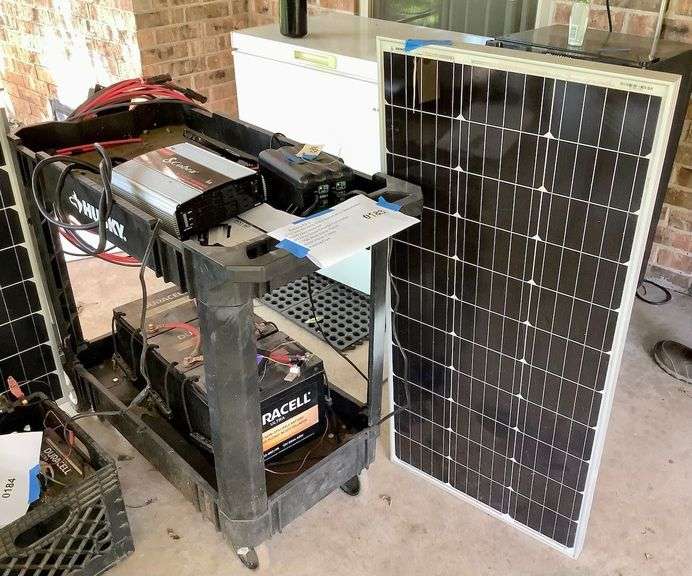 Solar Panel and Battery Kit #2