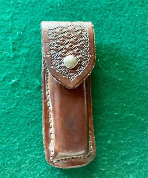 Schrade Folding Knife with Sheath