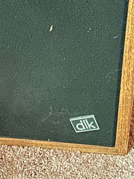 Pair of DLK Speakers