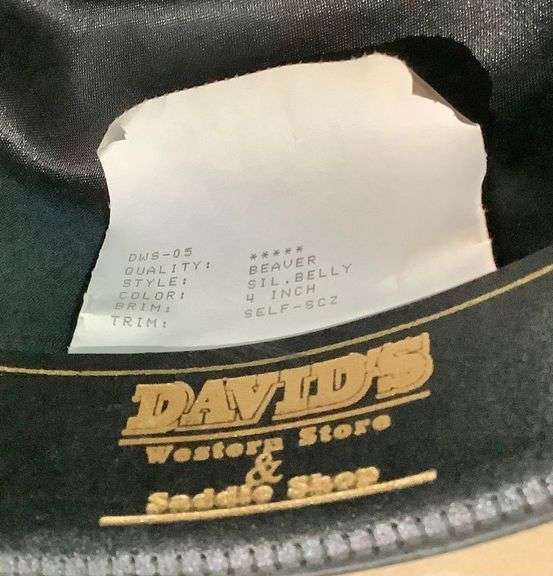 David's 5X Silverbelly Felt Hat - Size 7-1/8