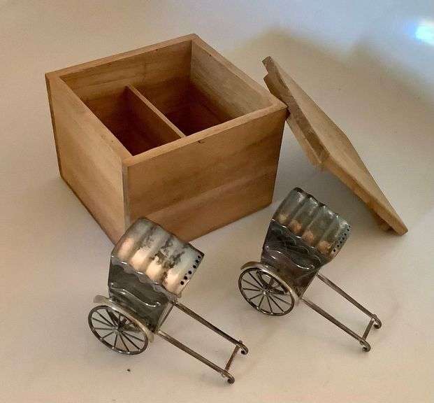 Sterling .950 Salt & Pepper Shakers