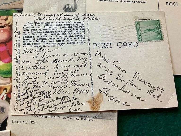 Vintage Post Card Collection