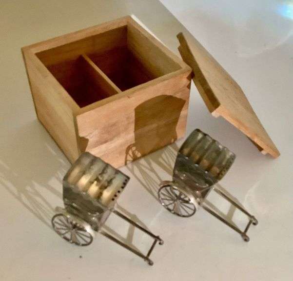 Sterling .950 Salt & Pepper Shakers