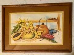 Framed Still Life Art - M. Berger