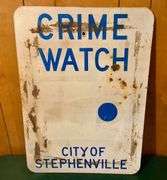 Crime Watch Sign