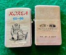 2 Vintage Cigarette Lighters