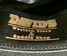 David's 5X Black Felt Hat - Size 7-1/8