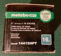 Box of 2in 16ga Nails