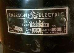 Vintage Emerson Electric Desk Fan - Works