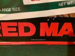Red Man Tobacco Tin Sign