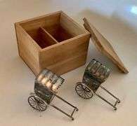 Sterling .950 Salt & Pepper Shakers