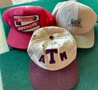 3 Ball Caps