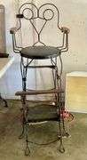 Vintage Shoe Shine Chair