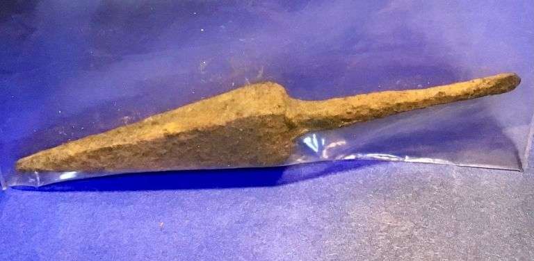 3 Antique Steel Arrowheads